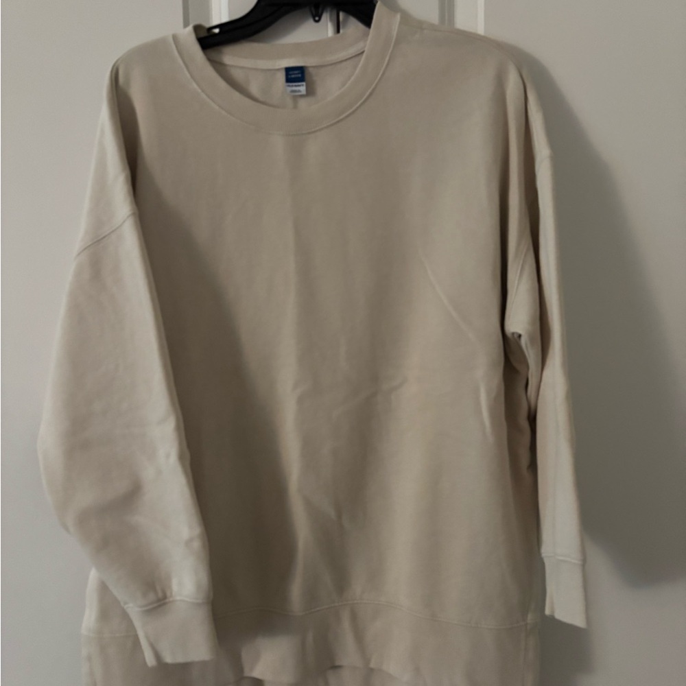 Old Navy Beige Sweatshirt